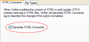 genhtmlcommentoption